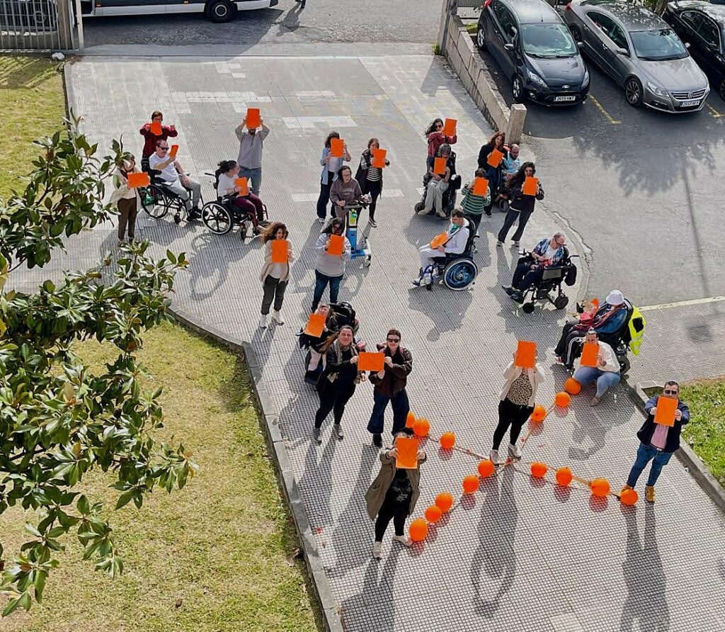 Conmemoración por la 'X' Solidaria del IRPF desde el colectivo Discafis-COGAMI.